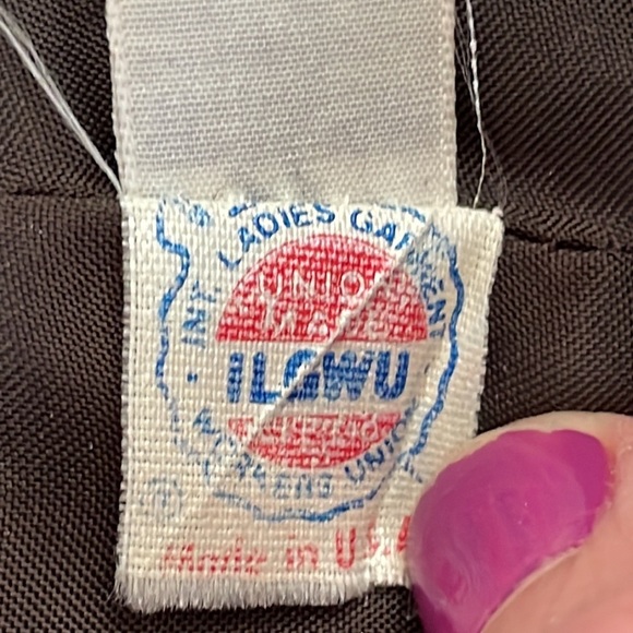 Oscar de la Renta vintage cropped tweed velvet jacket blazer Size 6 - Picture 9 of 10